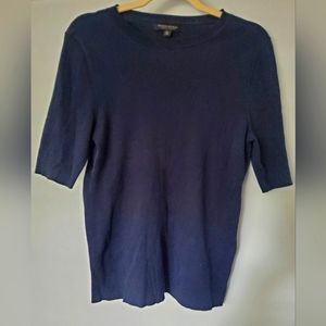 Banana Republic Stretch Cotton Short Sleeve Sweater